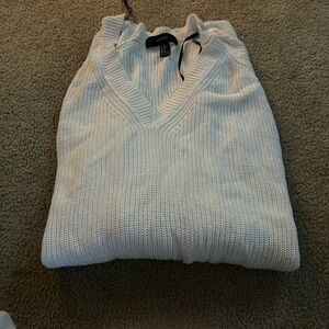Forever 21 white sweater